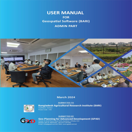 Geo Spatial Software for Bangladesh Agriculture Research Institute