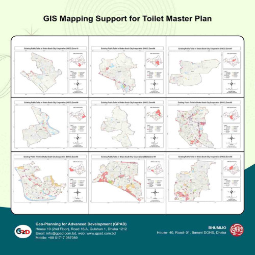GIS Mapping Support for Toilet Master Plan